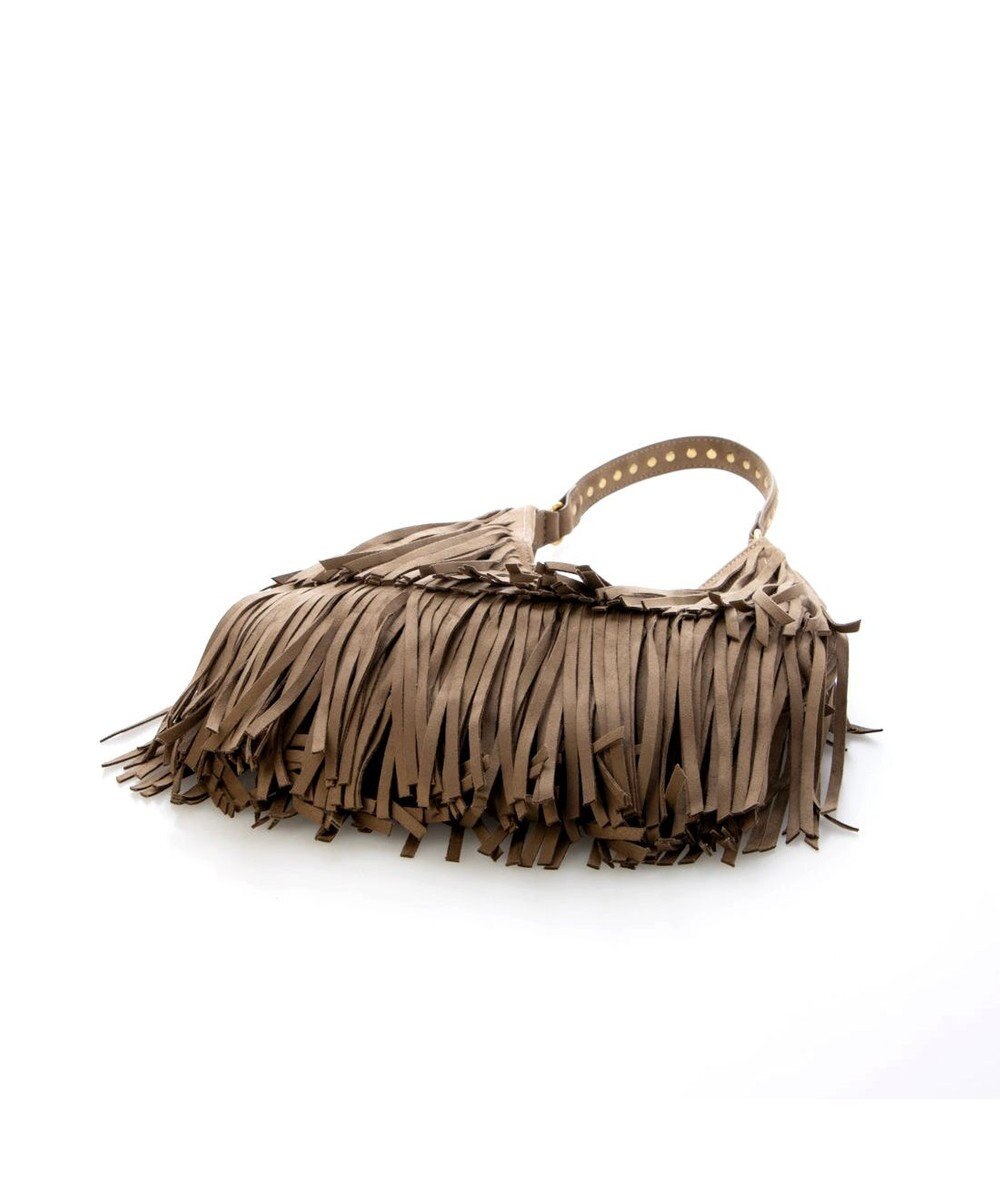 UNBILLION カシュカシュ cachecache / スエードフリンジセミショルダー 