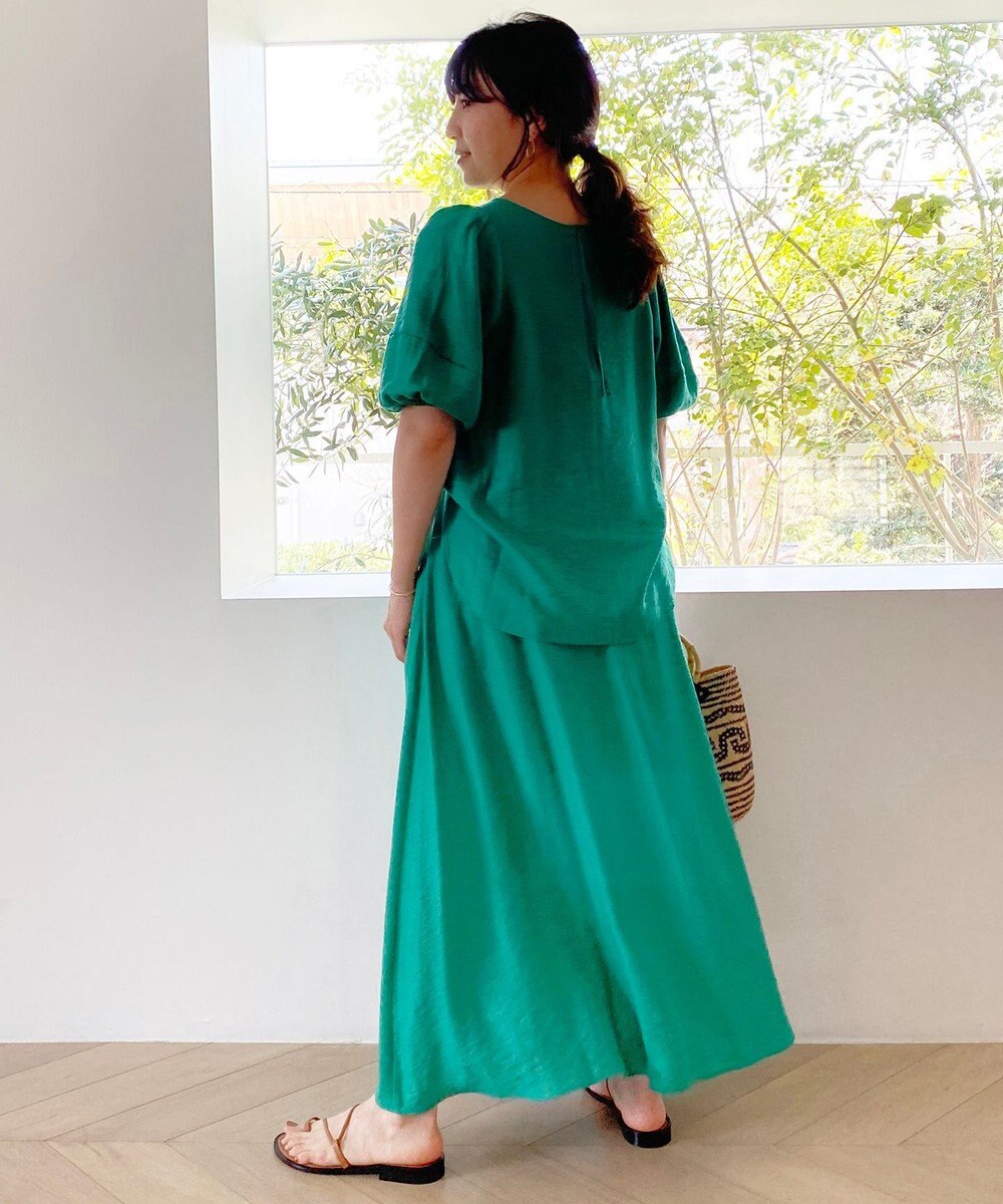 UNFILO 【セットアップ対応】ウォッシャブル UVケア ブラウス 