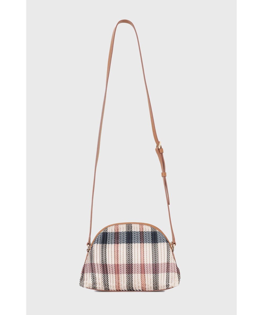 DAKS 【軽量】ポリエステルハウスチェック ショルダーバッグ 