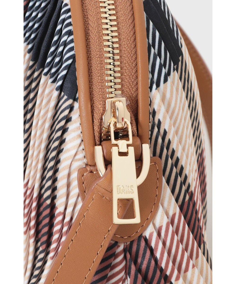 DAKS 【軽量】ポリエステルハウスチェック ショルダーバッグ 