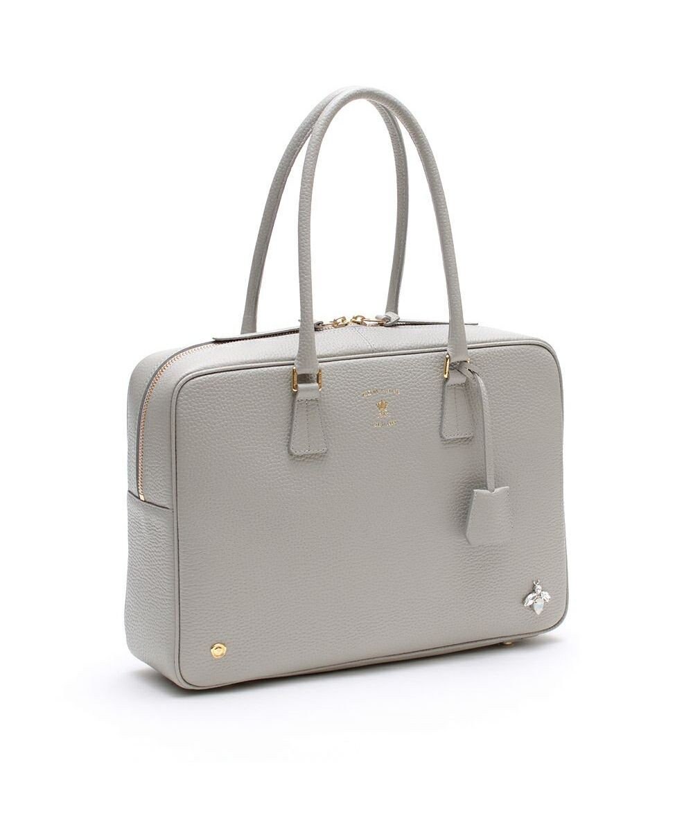 A.D.M.J. 【牛革】アノニマス/A4サイズ対応クリスタルビー付ボストン34cm 