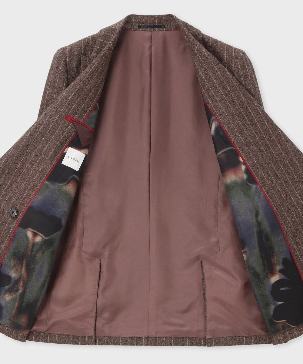 Paul Smith ストライプ ウール ダブルジャケット 