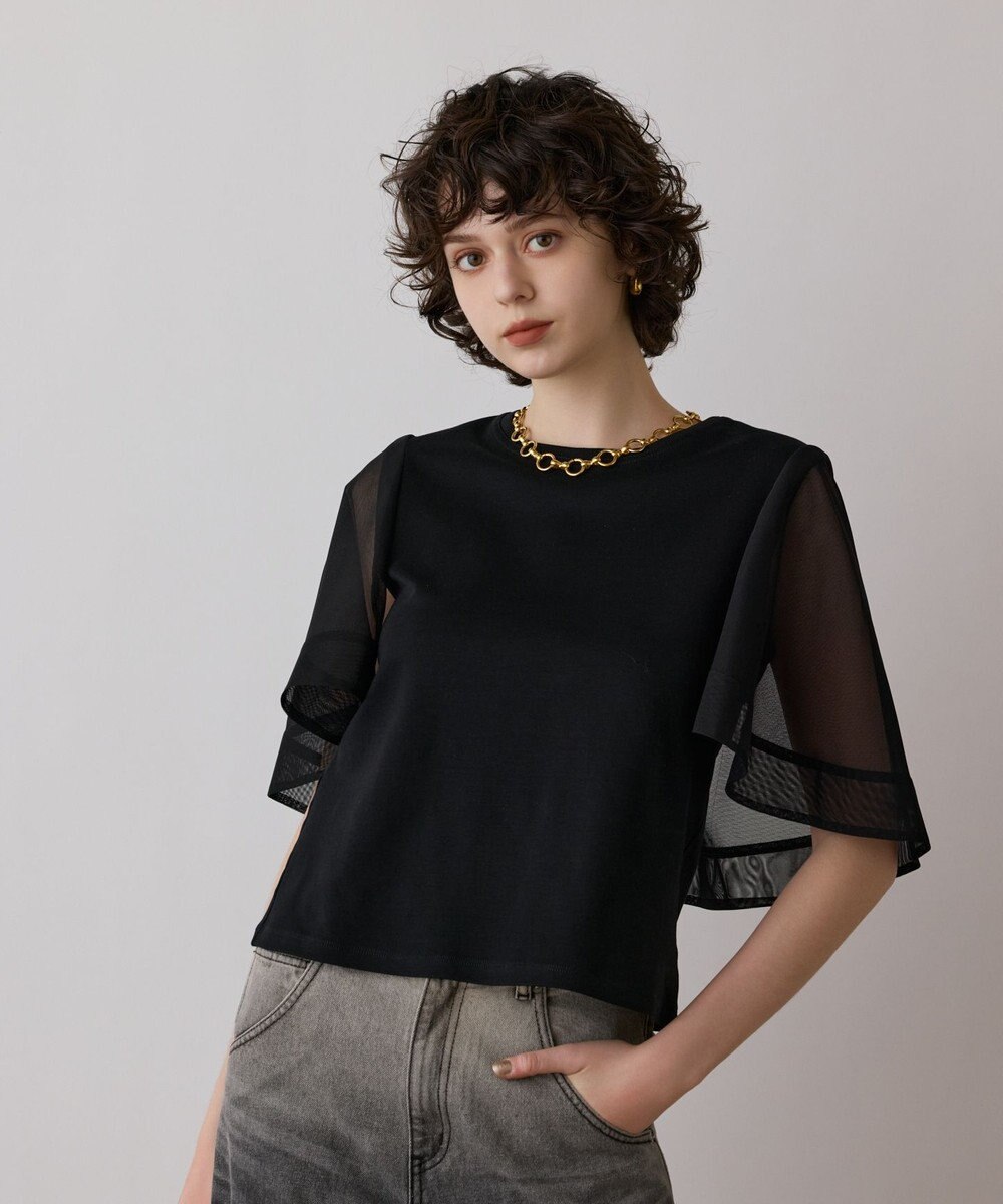 GRACE CONTINENTAL シアーケープカットトップ 