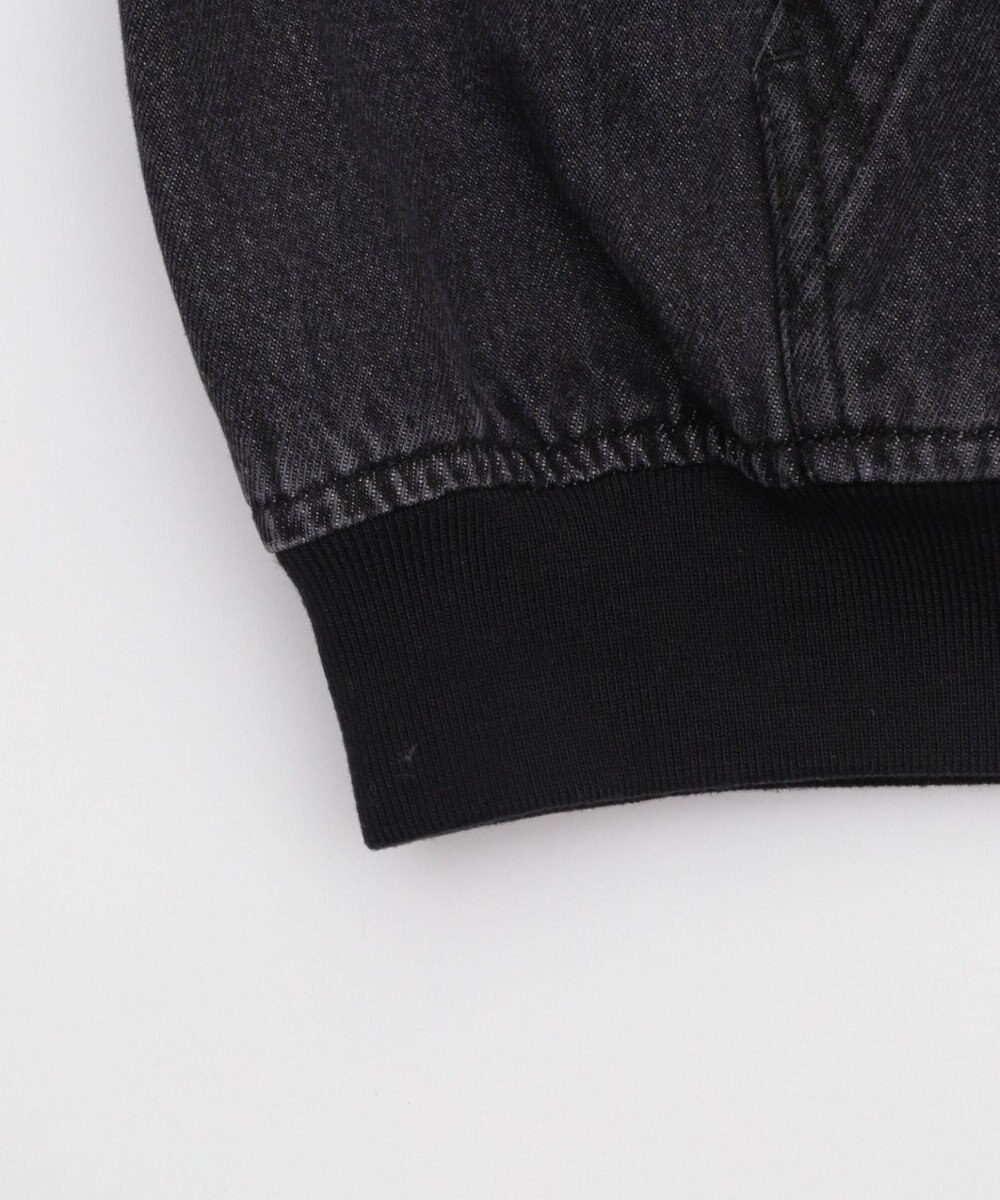 WEGO 【ユニセックス着用ITEM】フードデニムブルゾン 