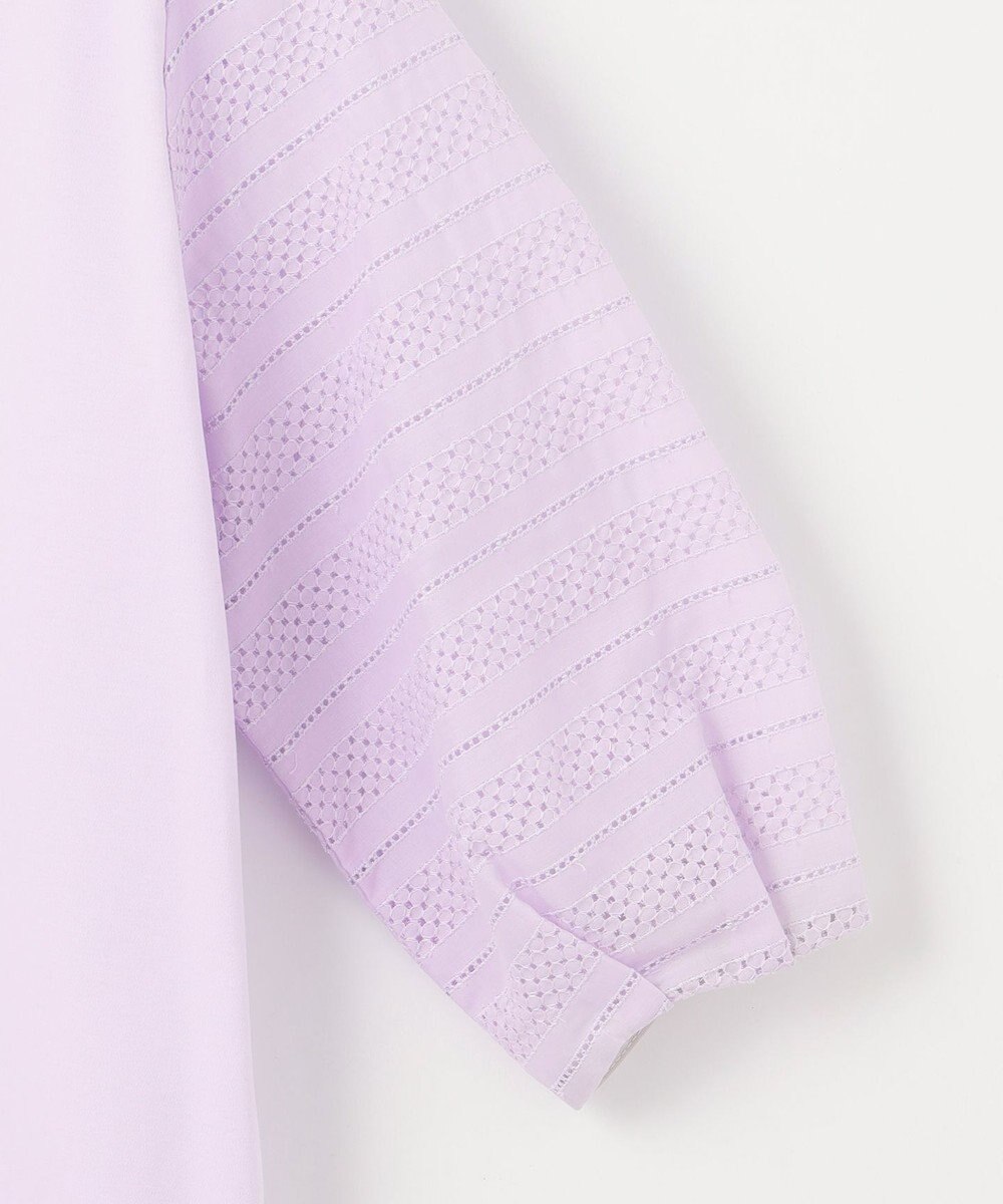 J.PRESS LADIES L 【WEB限定カラーあり】スムースジャージー 刺繍スリーブ カットソー 