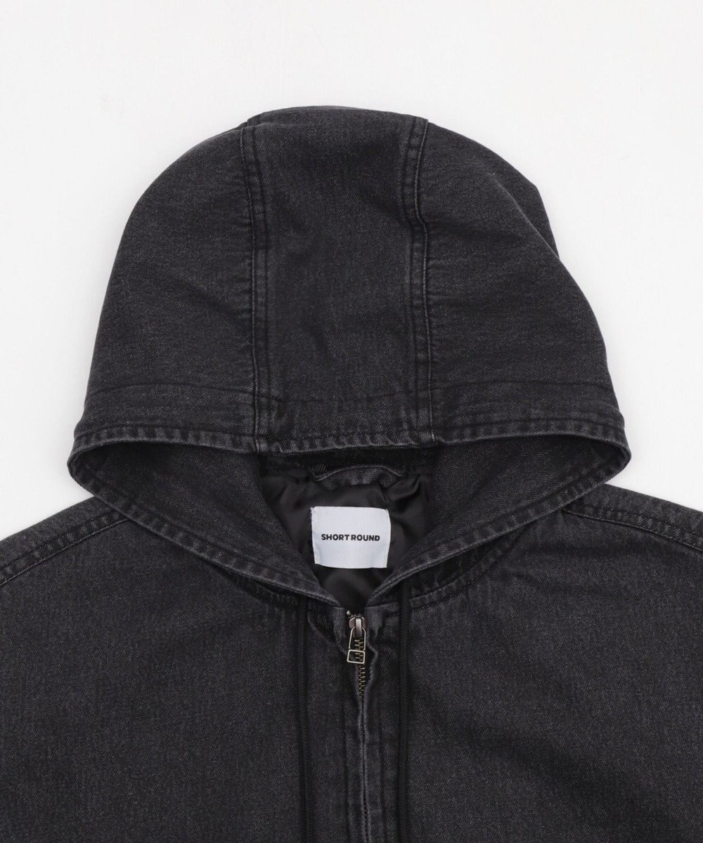 WEGO 【ユニセックス着用ITEM】フードデニムブルゾン 