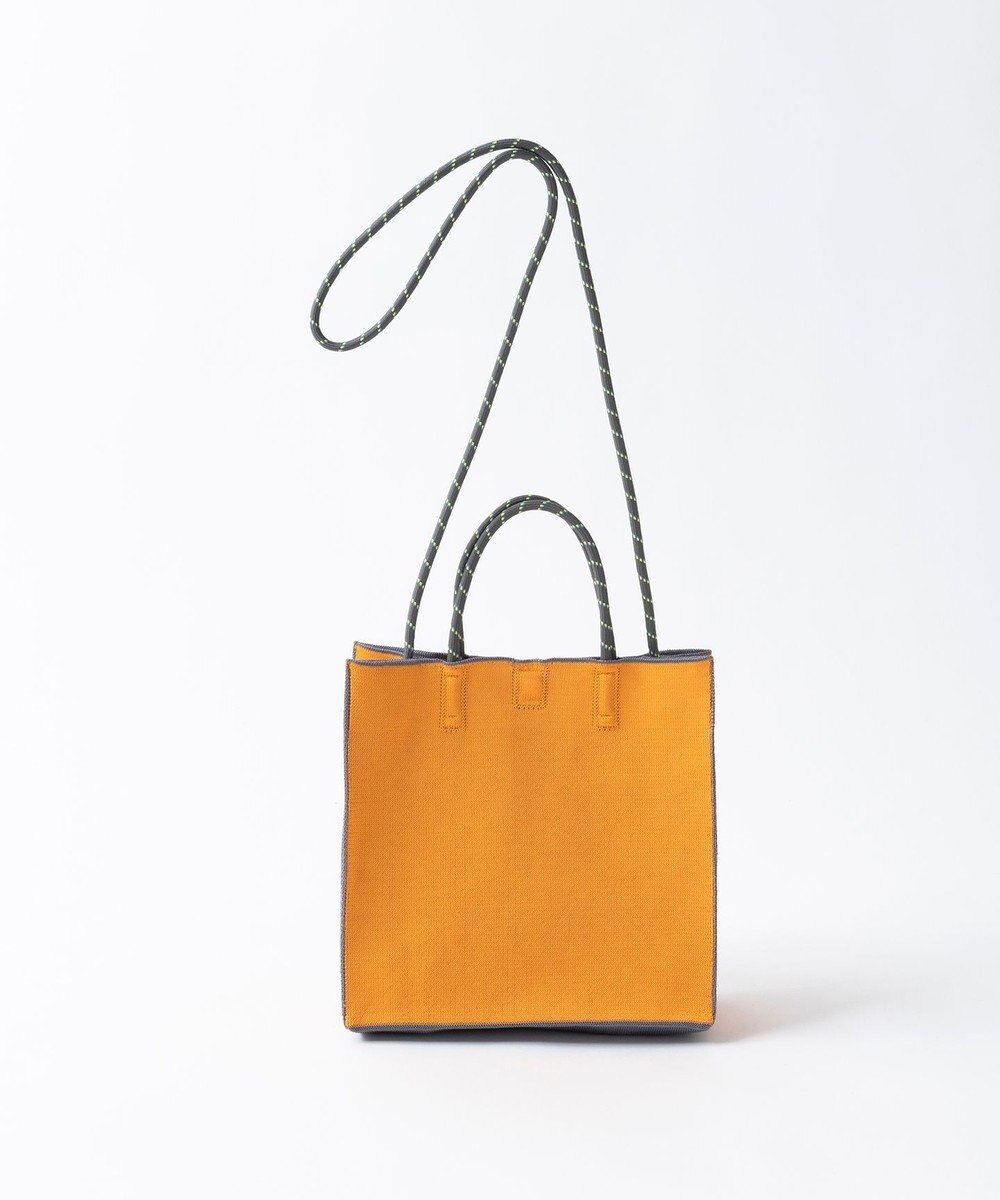 TRICOTE PAPER KNIT BAG SMALL / ペーパーニットバッグ小 65ORANGE