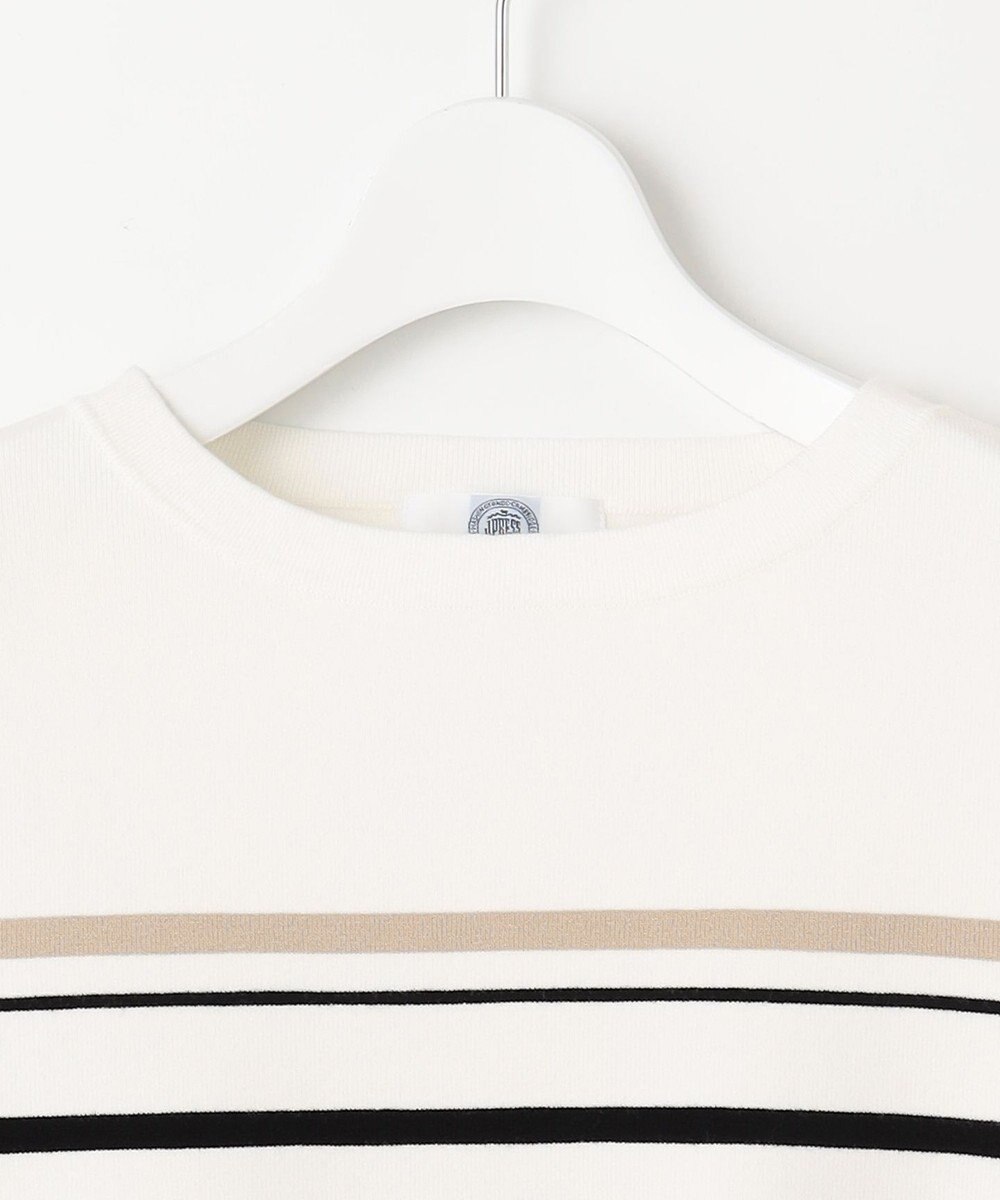 J.PRESS LADIES 【洗える】Rayon Stretch Border ニット 