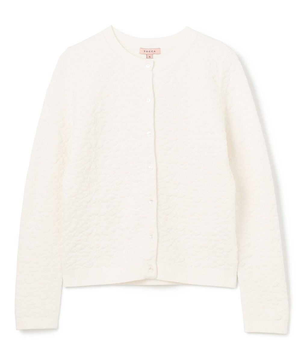 TOCCA 【洗える】FLUFF FLOWERS カーディガン 