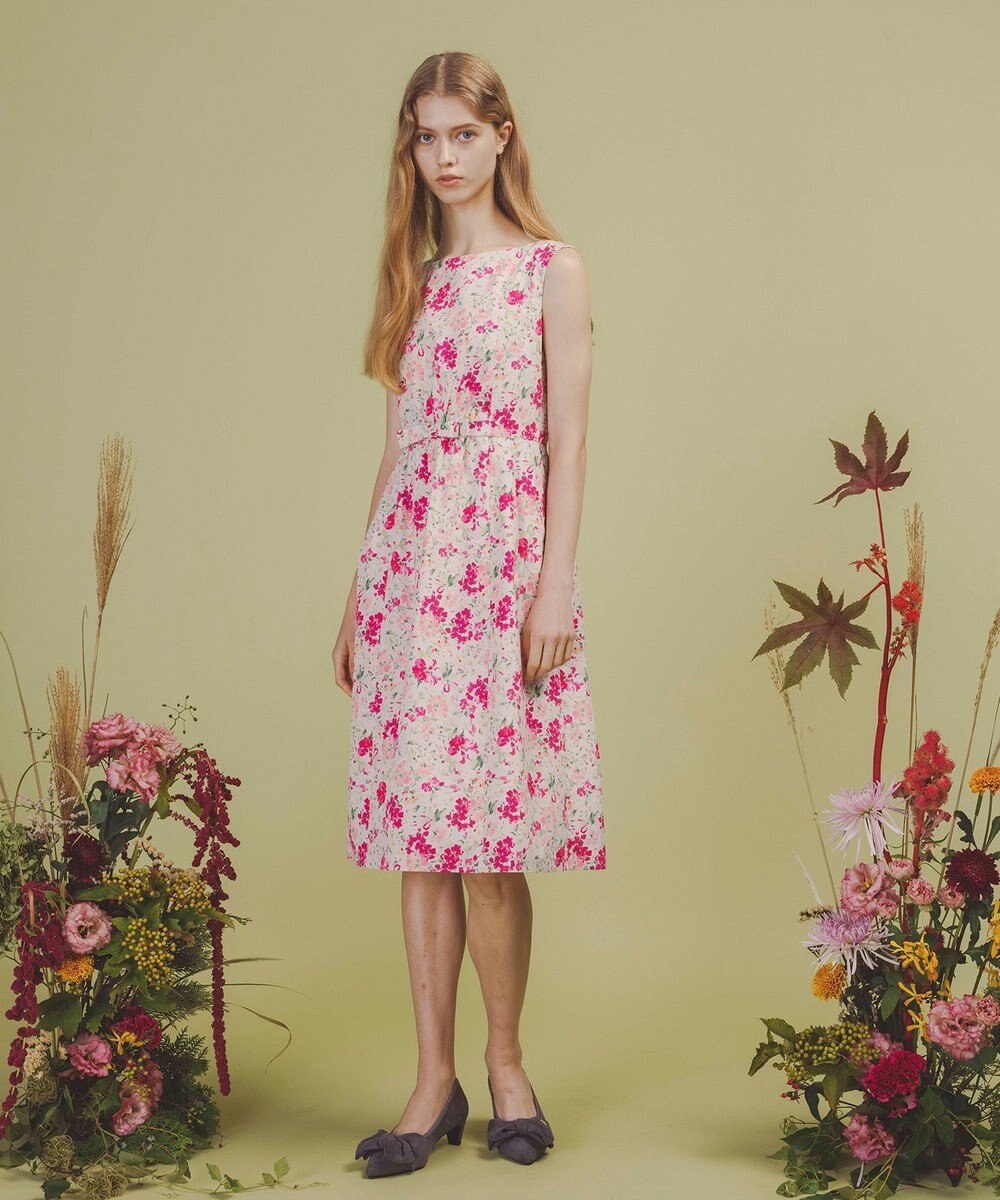 TOCCA 【洗える・消臭】SCARLET MALLOW ドレス 