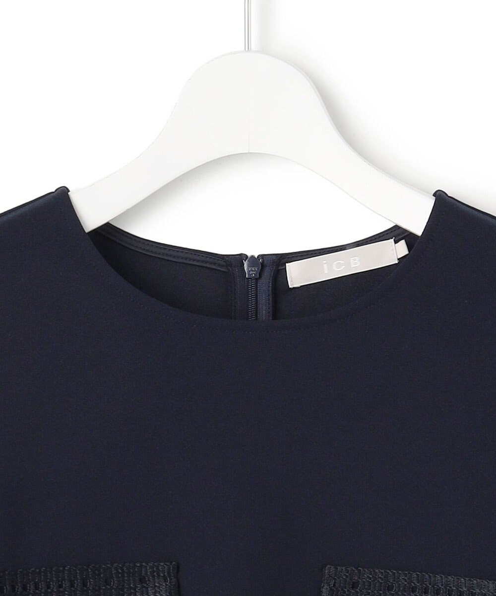 ICB L レースコンビジャージー トップス 