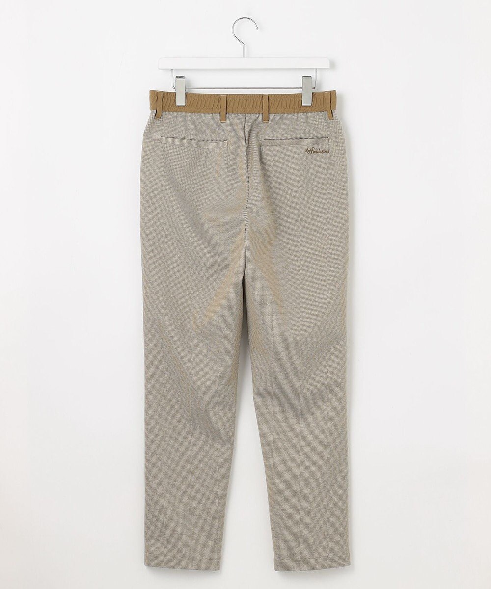 23区GOLF 【23Fondation/MEN】千鳥格子柄 ジャージーパンツ 