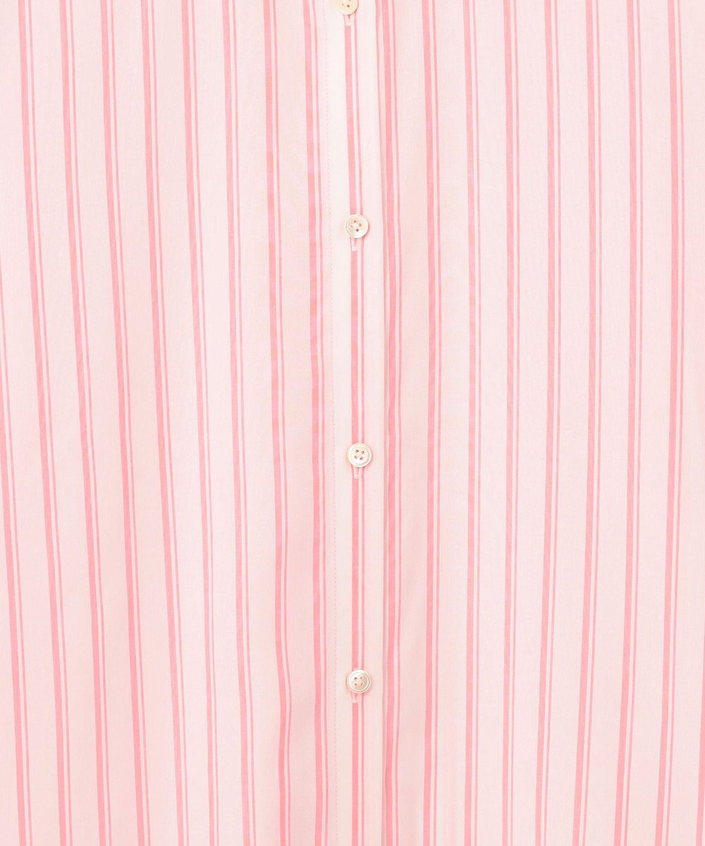 自由区 【洗える】SOMELOSテンセルバンドカラー シャツ 