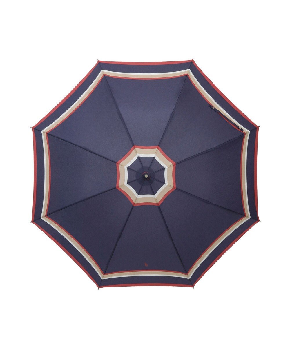 MOONBAT 【日本製/ジャンプ傘】POLO RALPH LAUREN（ポロ ラルフローレン） 長傘 マルチボーダー 