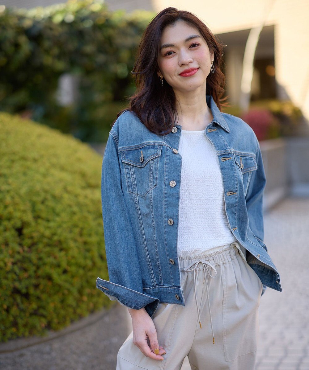 ANY 【洗濯機可/ストレッチ】快適ストレッチＧジャン 