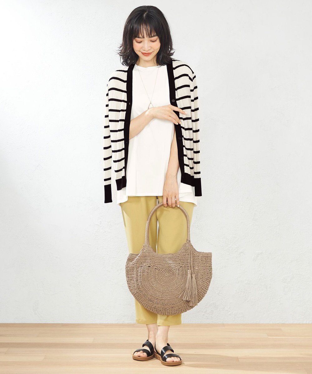 ANY 【UVケア】ミドルレングス カーディガン 