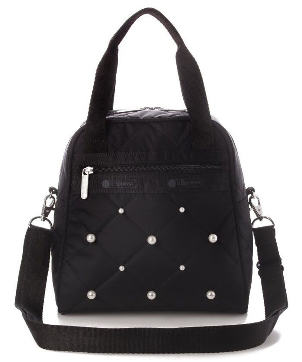 LeSportsac N/S MINI STCHL W PEARLS/ブラックパール 