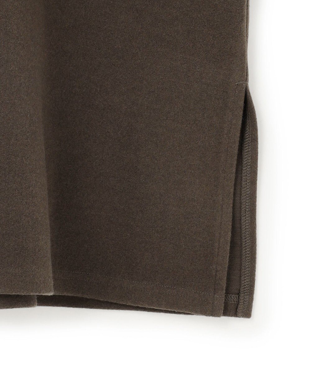 J.PRESS YORK STREET 【WOMEN】ウールライクジャージー フーデットロング ワンピース 