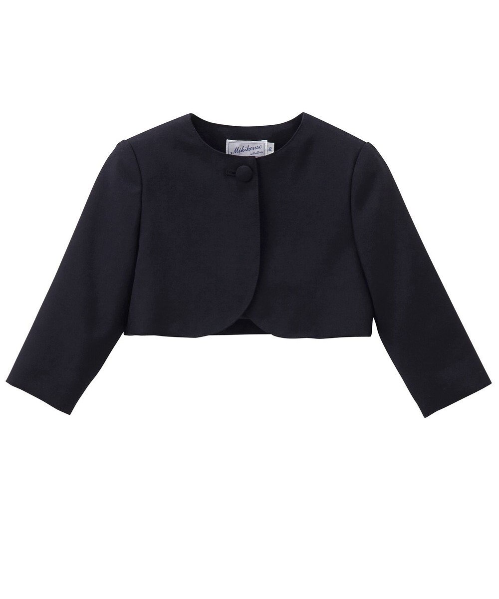 MIKI HOUSE HOT BISCUITS 【95-130cm】ウール素材のボレロ 