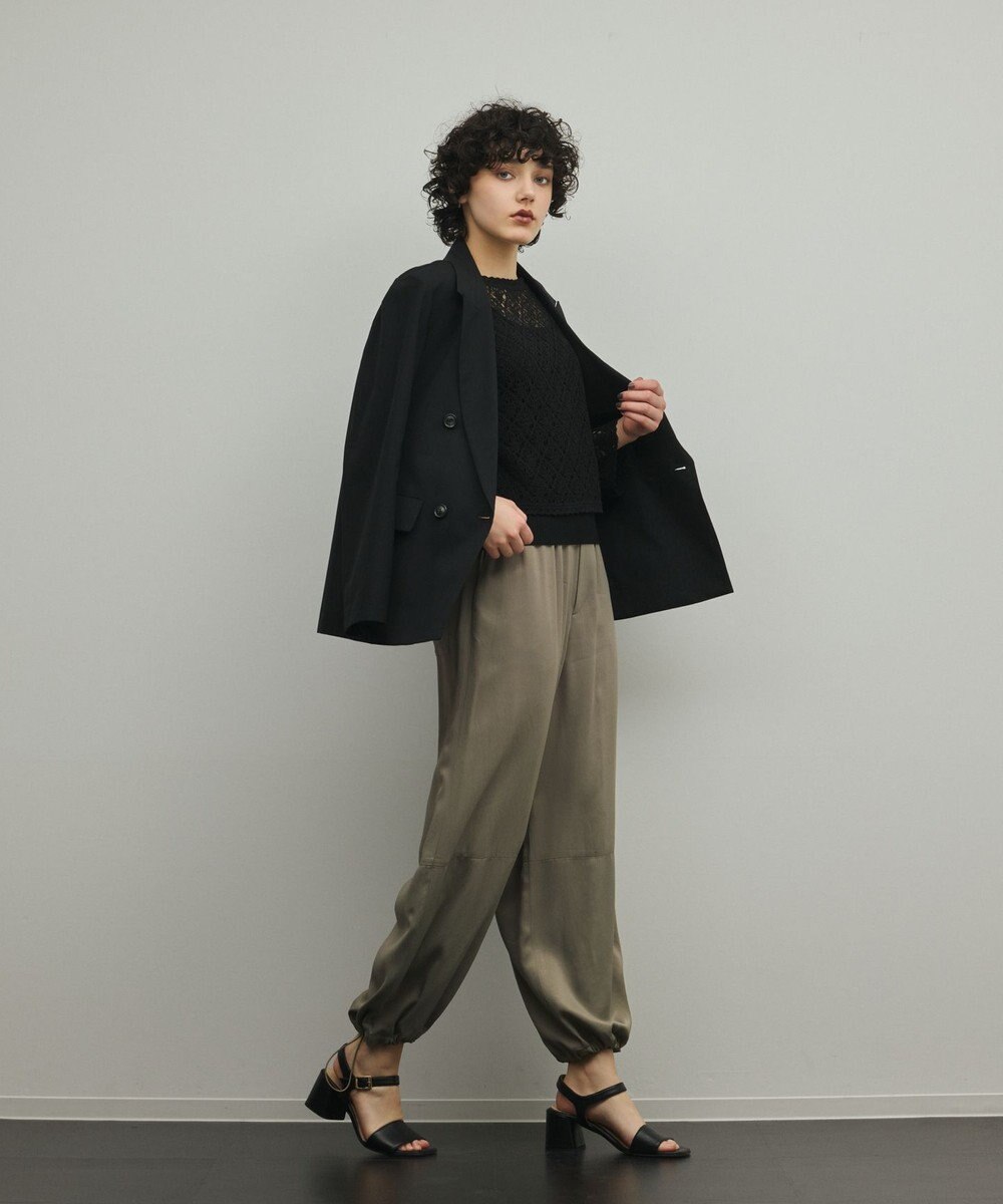 GRACE CONTINENTAL シアーウールジャケット 