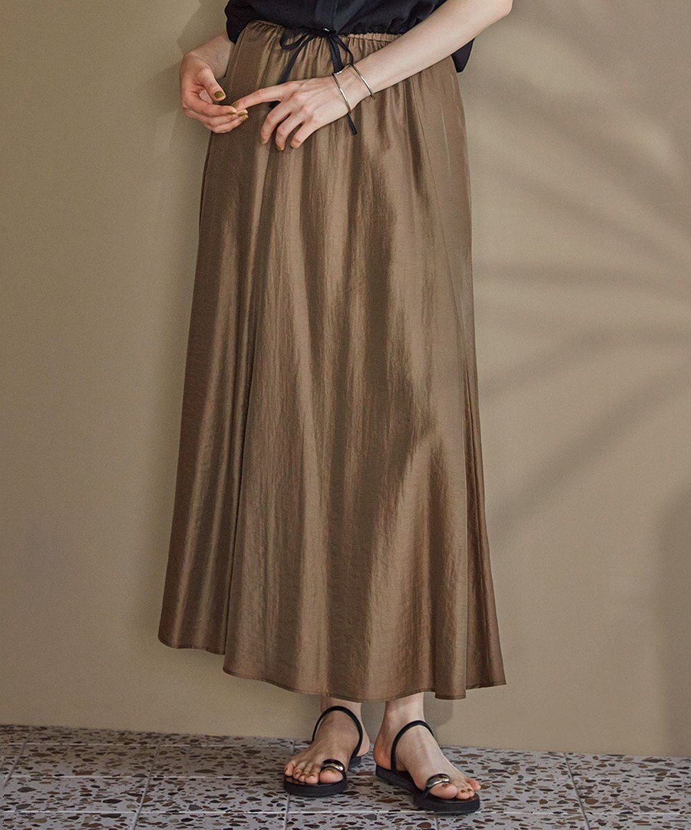 23区 S 【SLOW/一部店舗限定】ブライトヴィンテージクロス スカート 