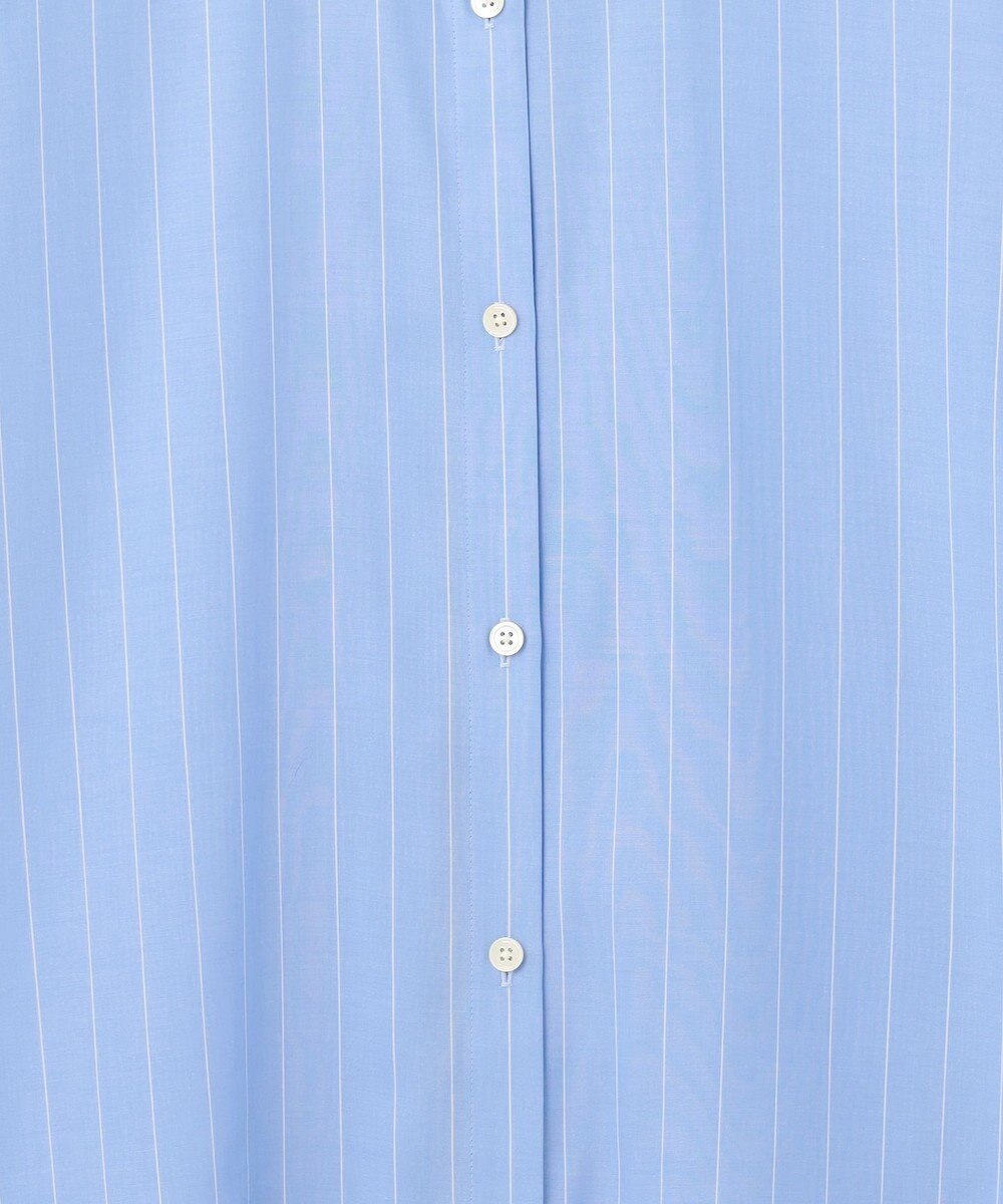 自由区 【洗える】SOMELOSテンセルバンドカラー シャツ 