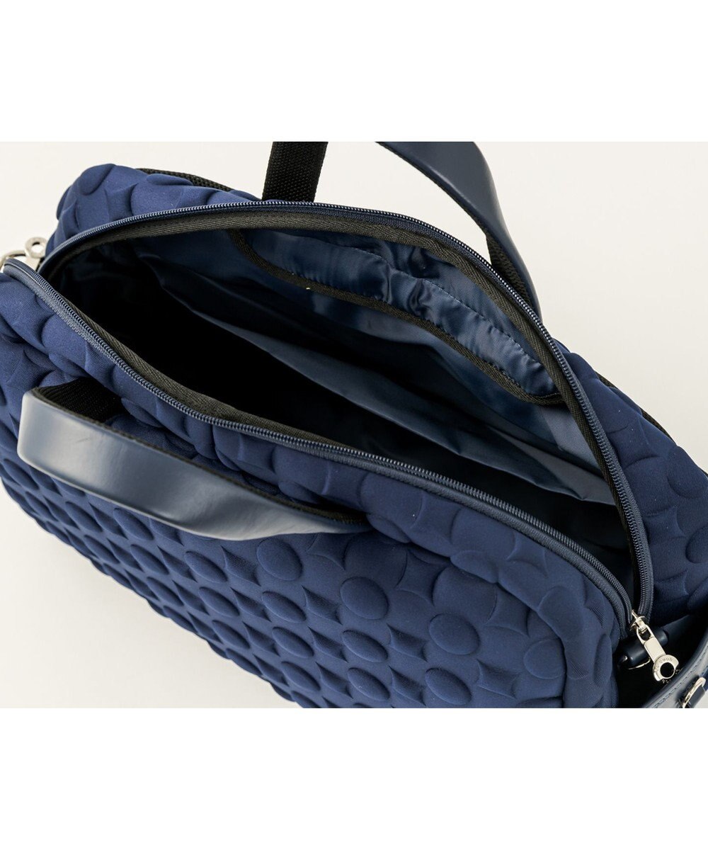 MIYABIYA 【撥水加工】La quoh with kirakaracho 南蛮七宝エンボスボンディング ボストン 