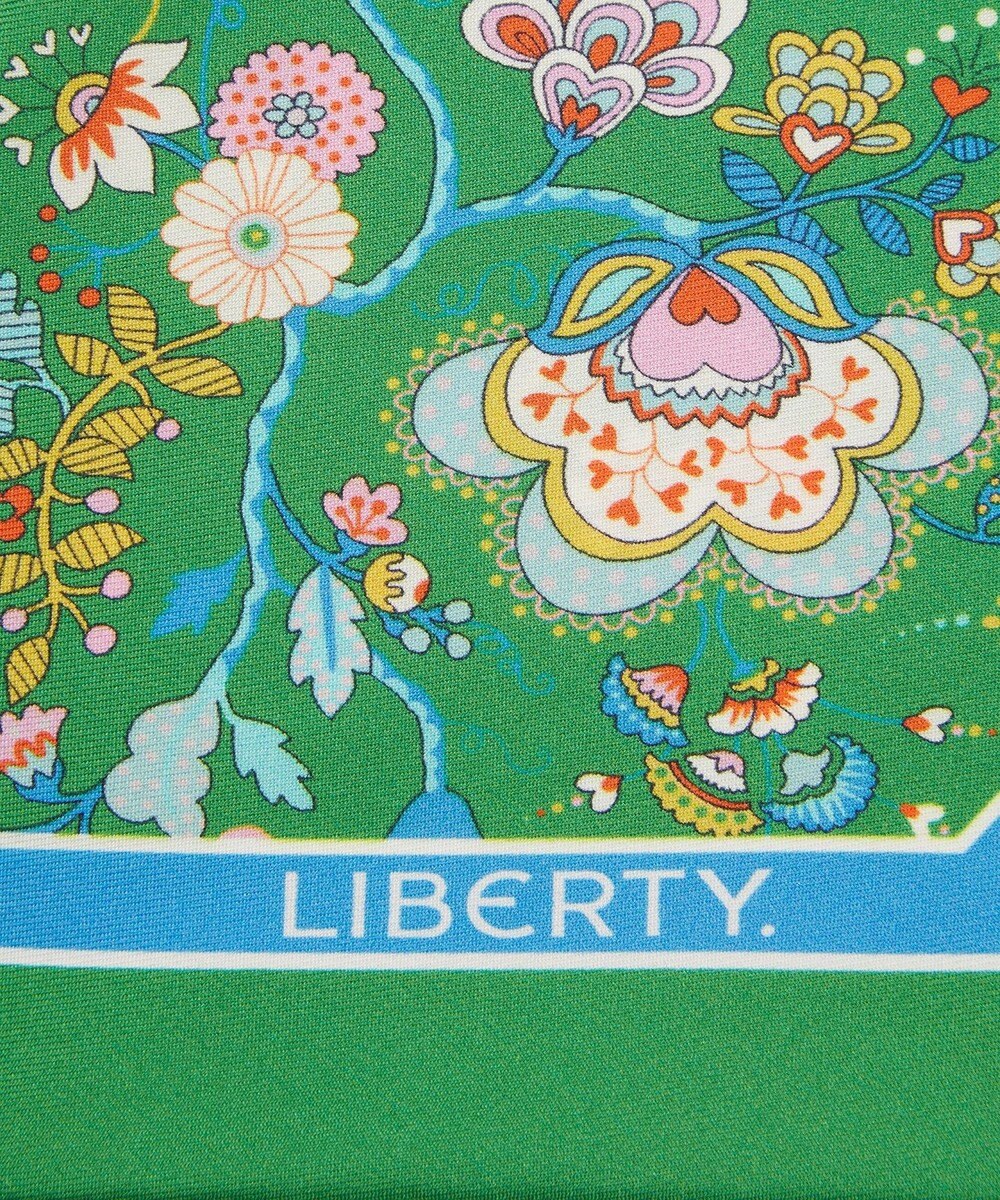 LIBERTY. メイベル ホール リボン シルクスカーフ 15×100 