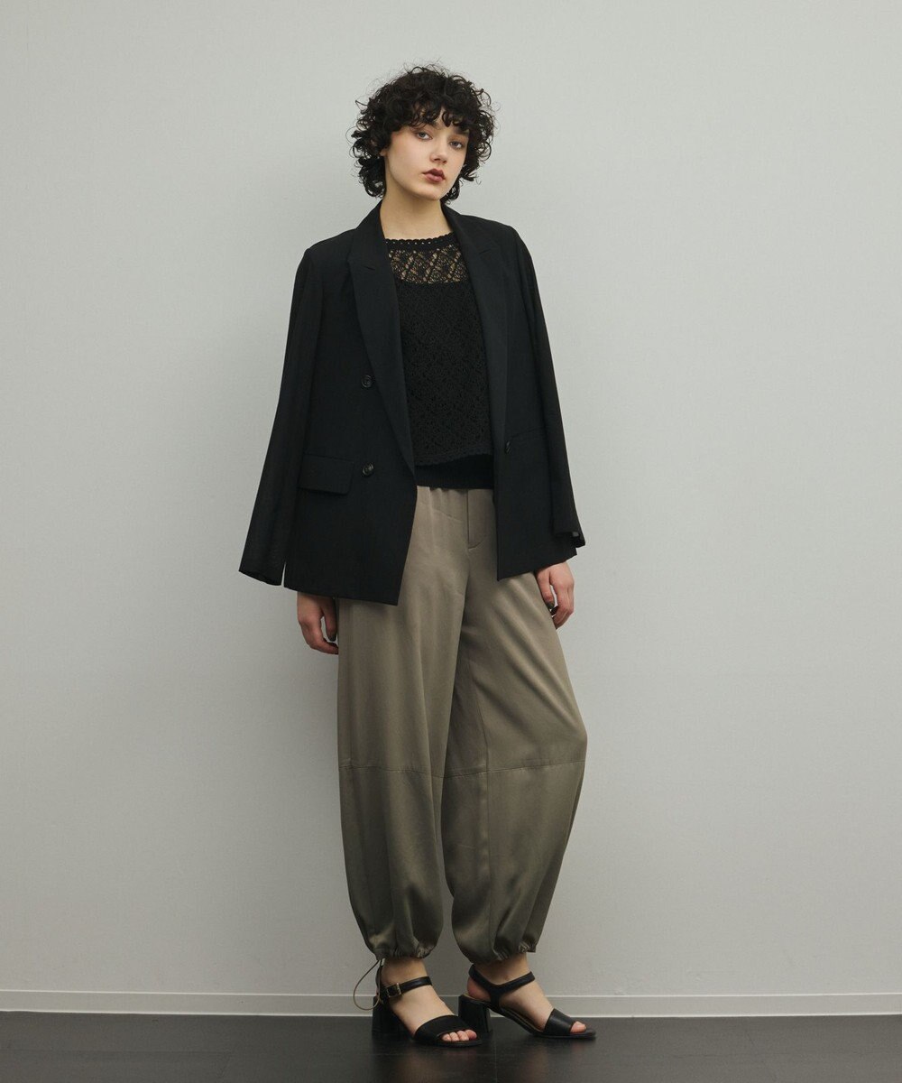 GRACE CONTINENTAL シアーウールジャケット 