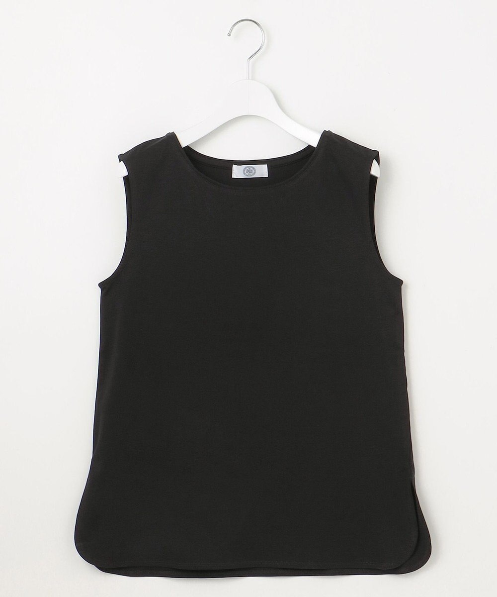 J.PRESS LADIES L 【洗える】スムースジャージー ノースリーブ カットソー 