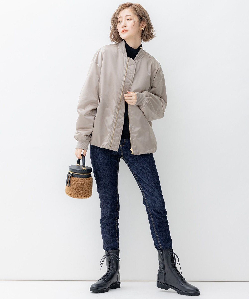 23区 L ヴィンテージナイロンツイル MA-1 ブルゾン 