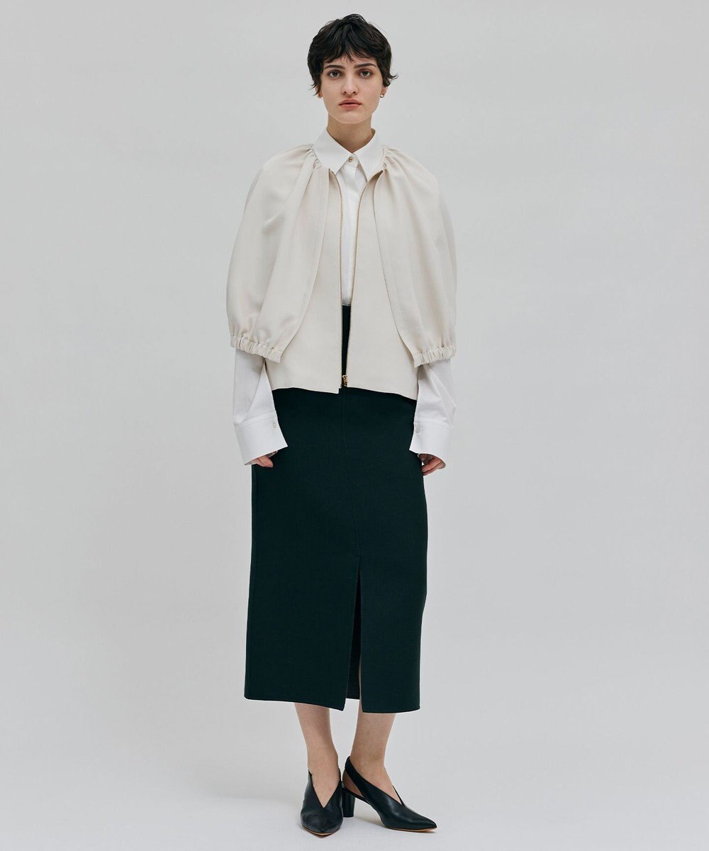 BEIGE， 【洗える】REIBAUD / ノーカラージャケット 