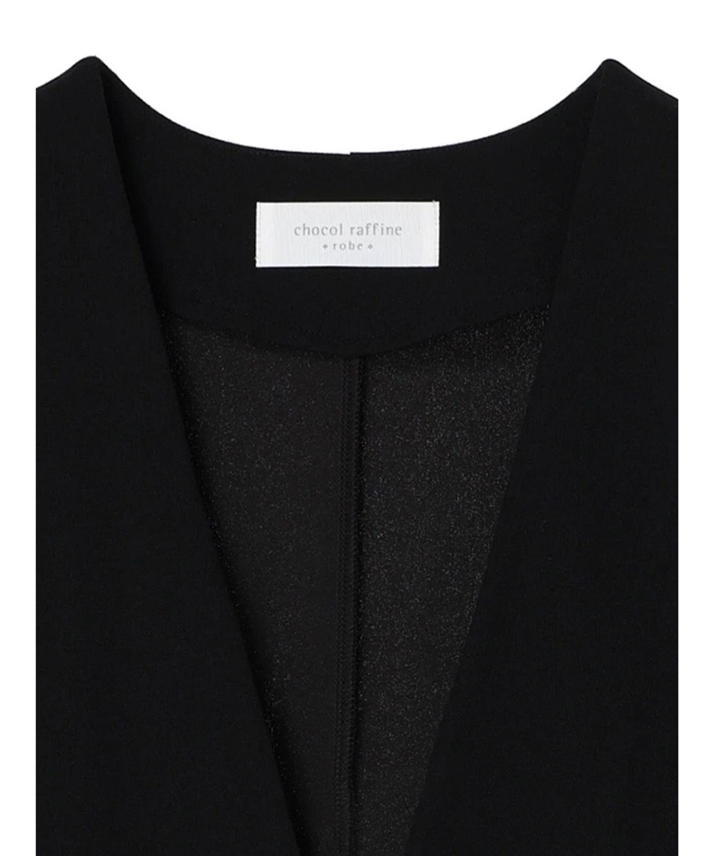 Green Parks 着流しカットジョーゼットジレ 