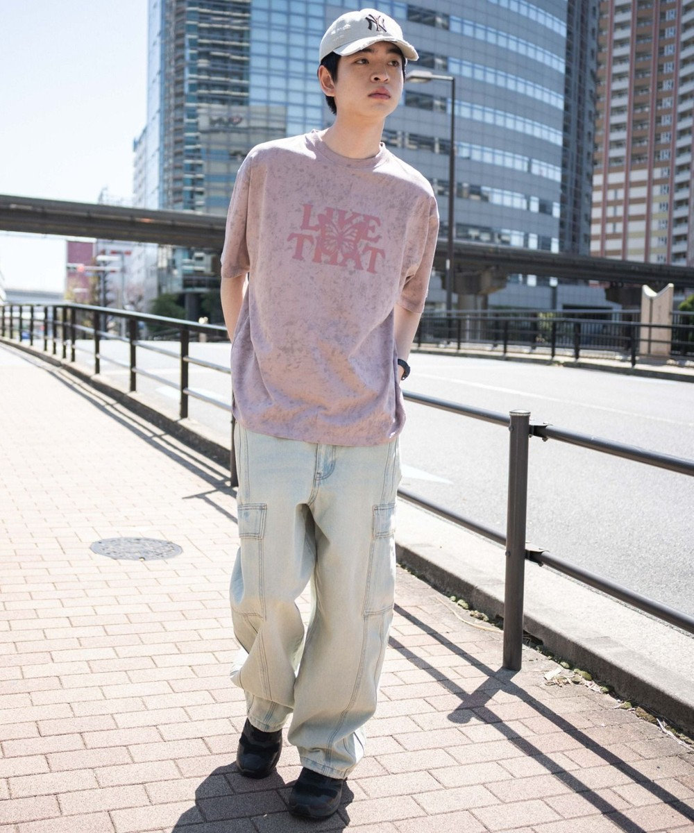 WEGO スノーパターングラフィックT（SS） 