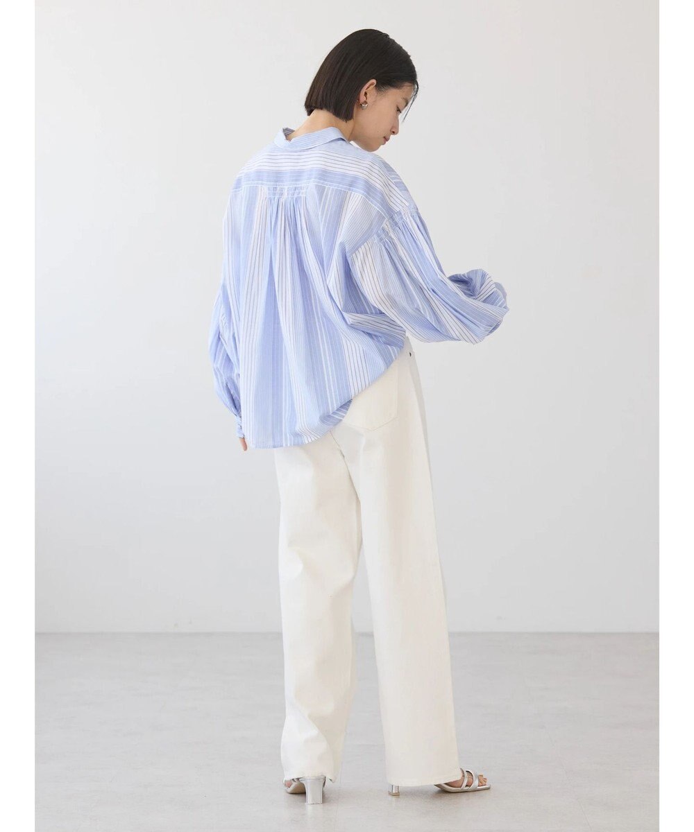 AMERICAN HOLIC ＵＶカット／接触冷感ギャザースリーブブラウス　 