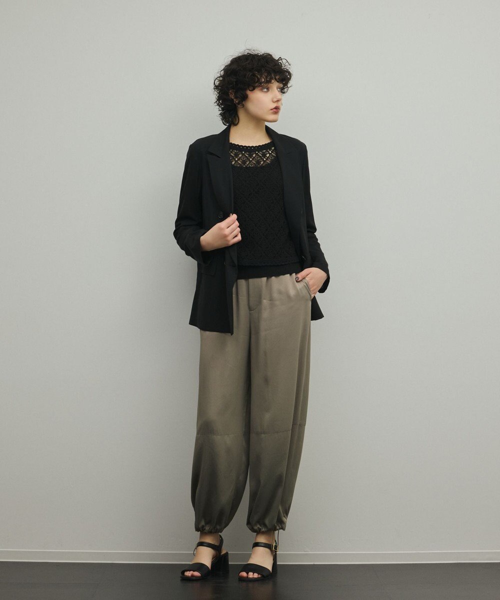 GRACE CONTINENTAL シアーウールジャケット 