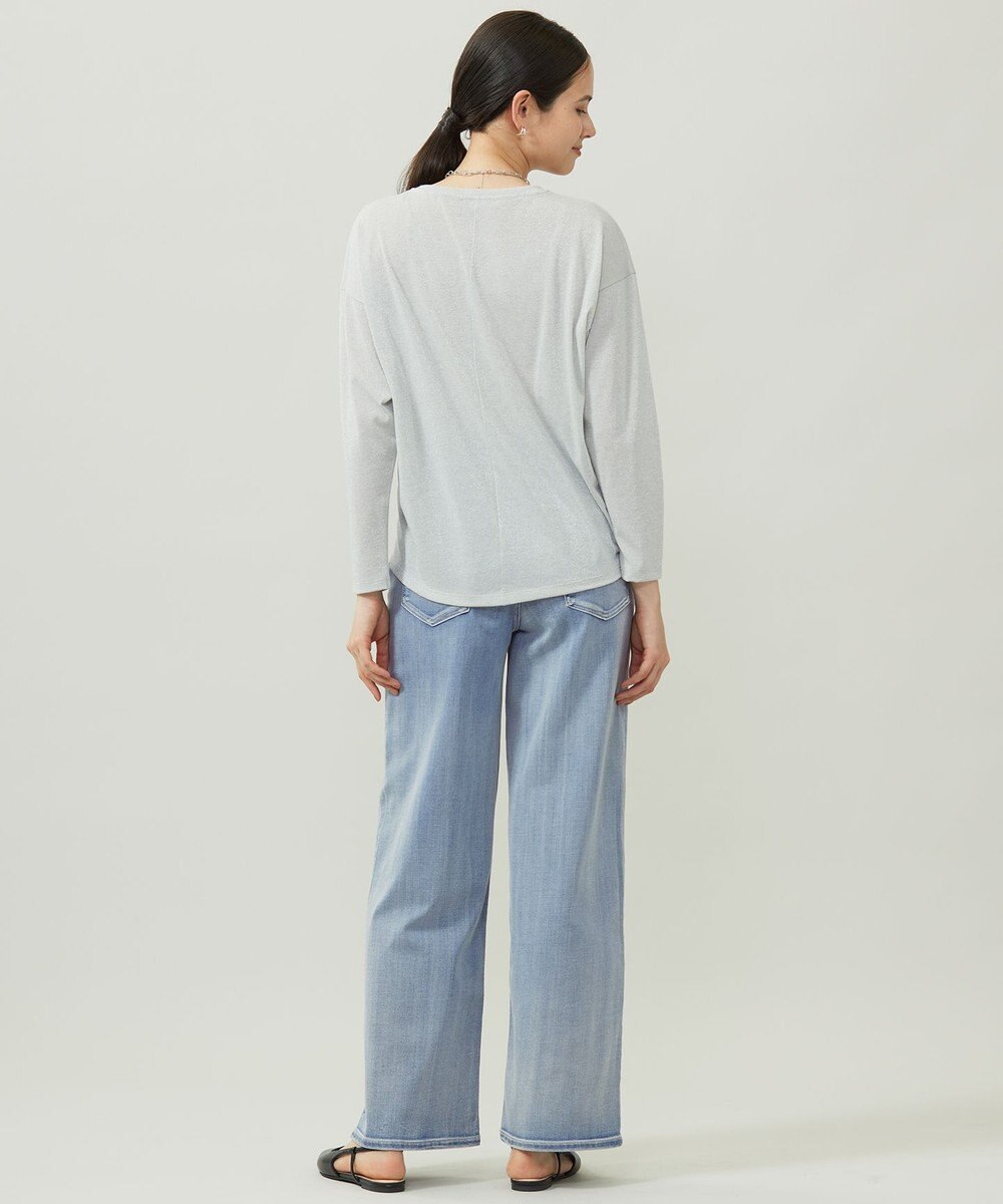 自由区 【カタログ掲載】ラメトリコットジャージー カットソー 