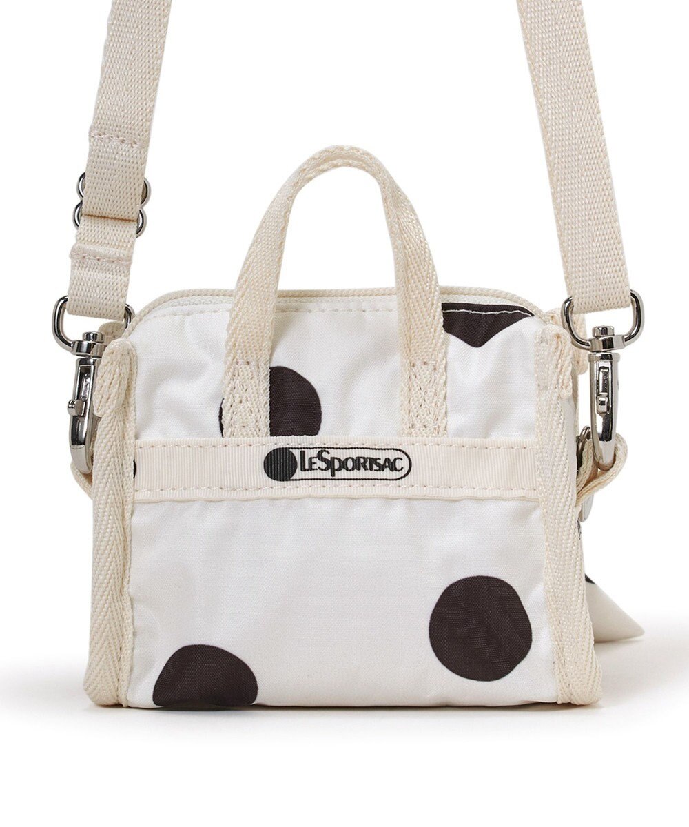 LeSportsac LG BOW MICRO BAG/ノワールポルカドットスナイデル 