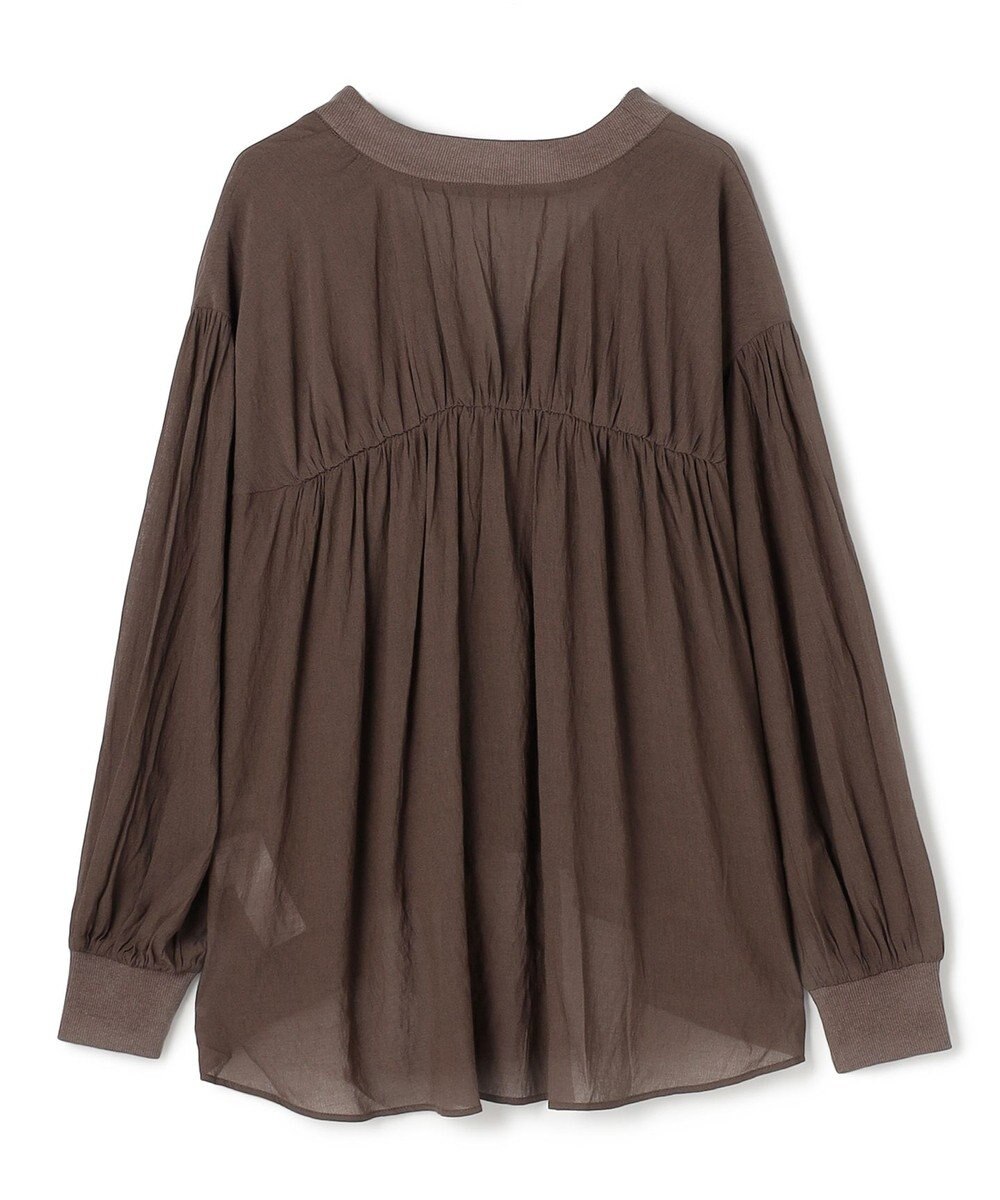 UNFILO シアーシャツ カーディガン 