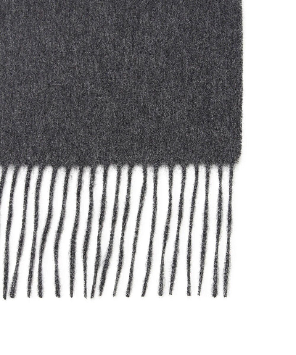 MOONBAT プラスムーンバット (+moonbat) カシミヤ100％無地マフラー 洗える 190㎝×30㎝ 