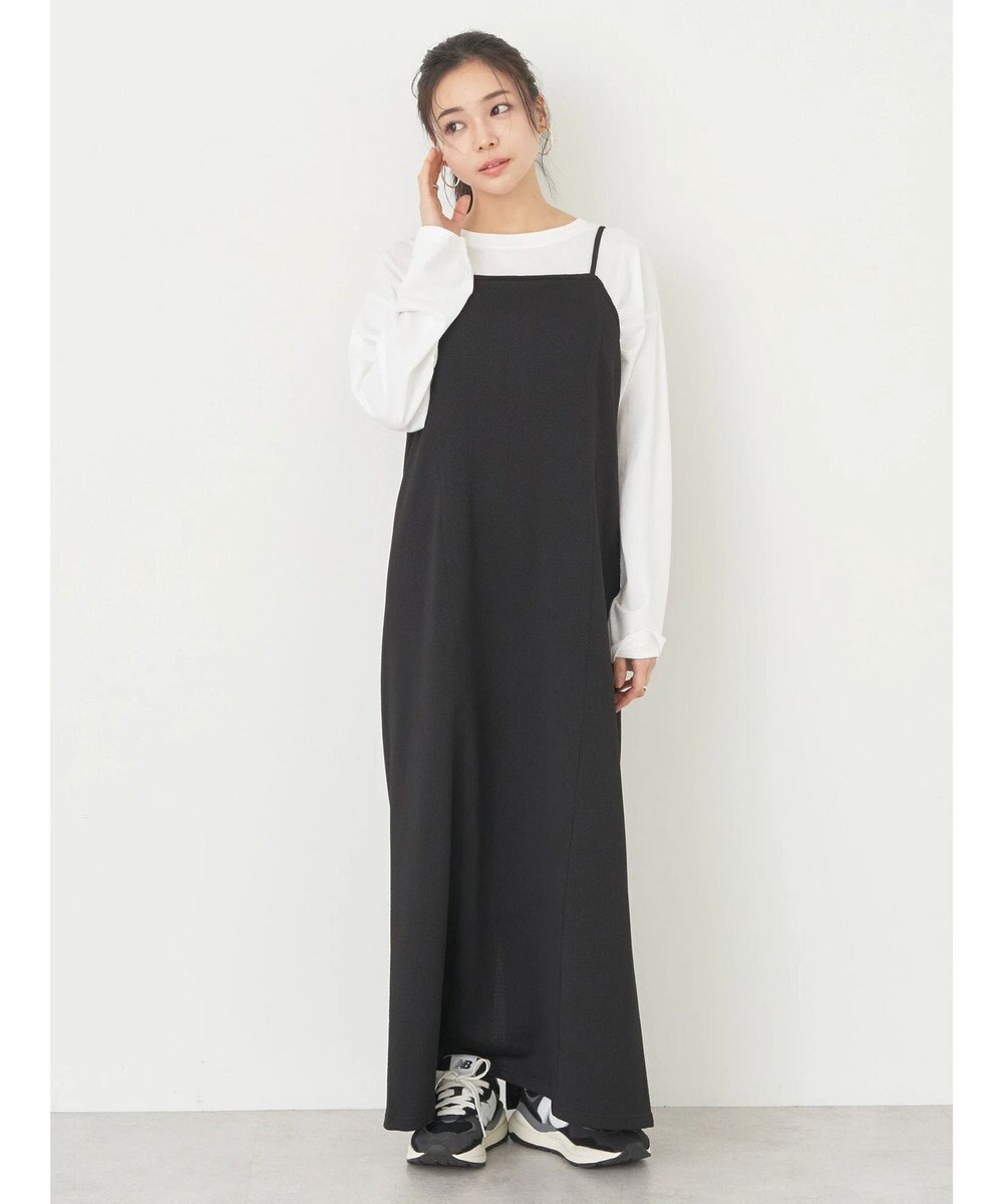 earth music&ecology ＳＥＴ２点　マルチウェイボレロキャミワンピース 