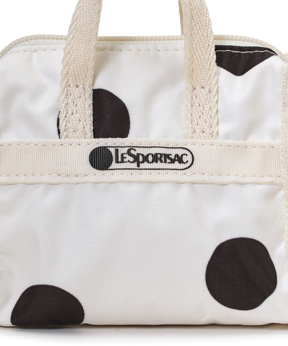 LeSportsac LG BOW MICRO BAG/ノワールポルカドットスナイデル 