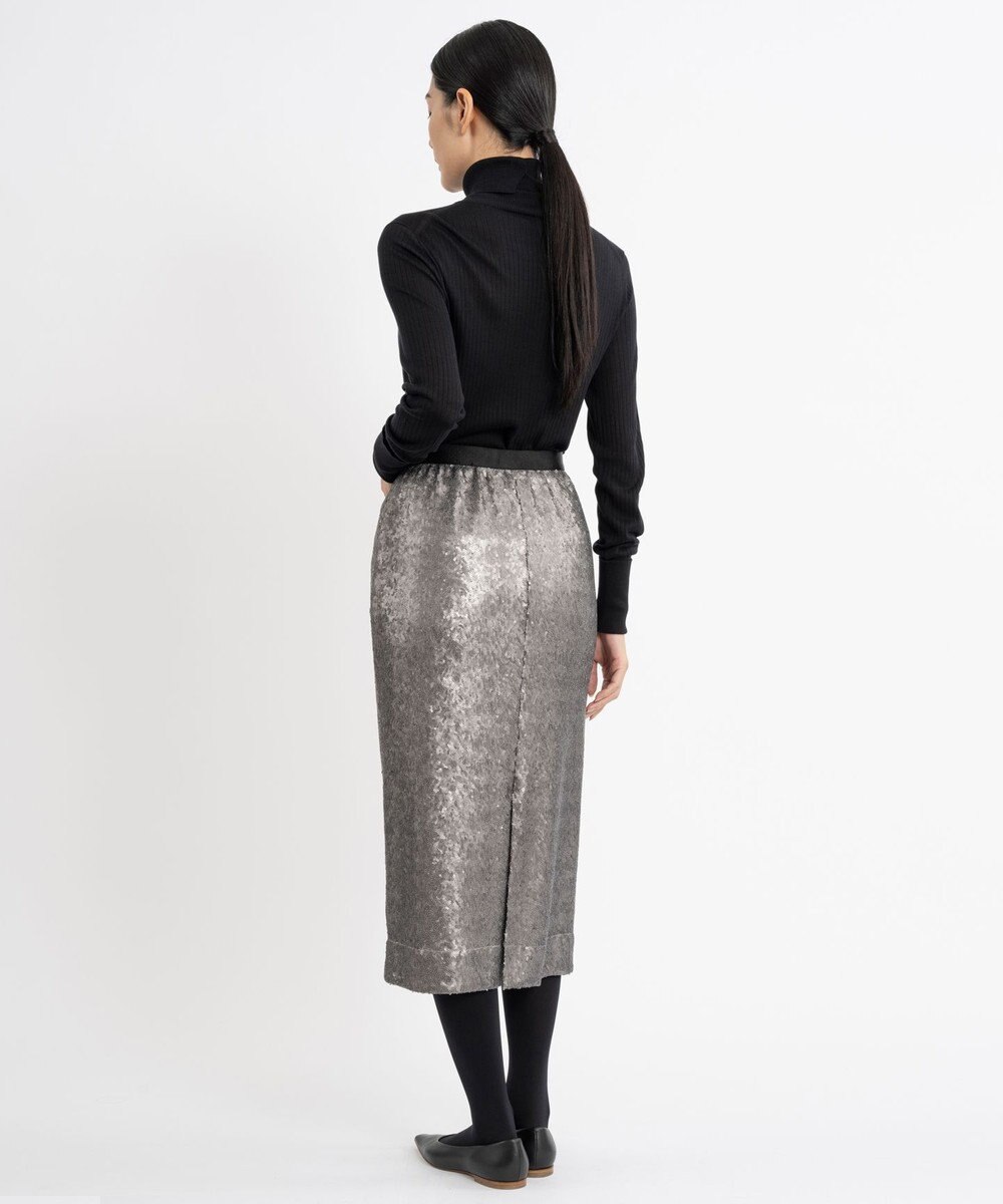 23区 【エステータ】シークインジャージー スカート 