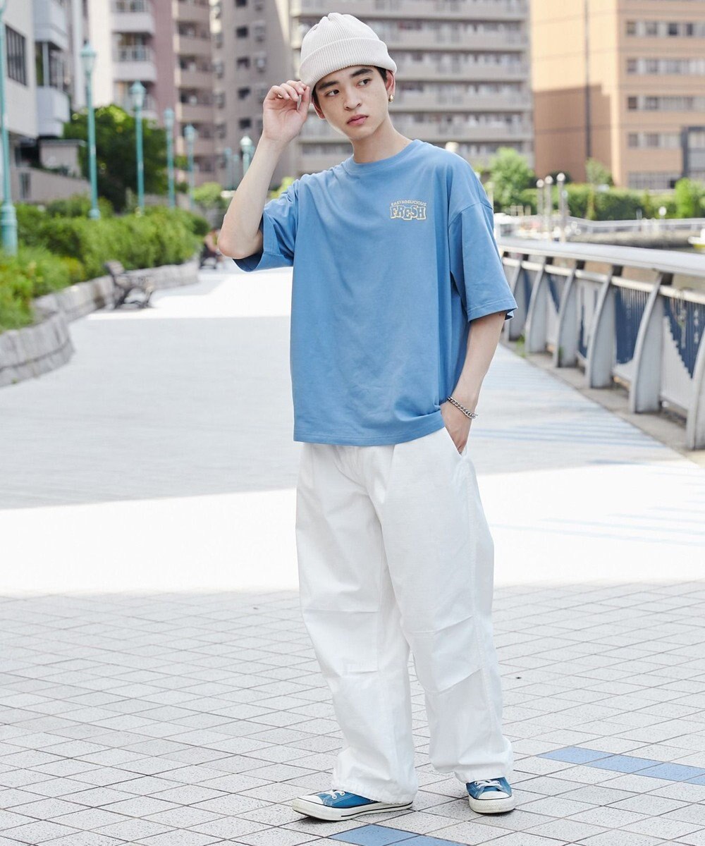 WEGO フードキャラ発泡プリントT 