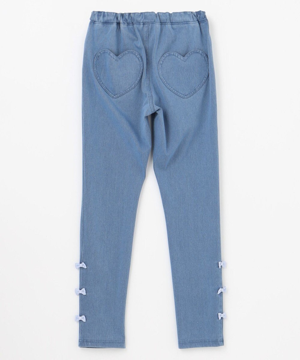 ANY KIDS カットデニム ガーリーパンツ 