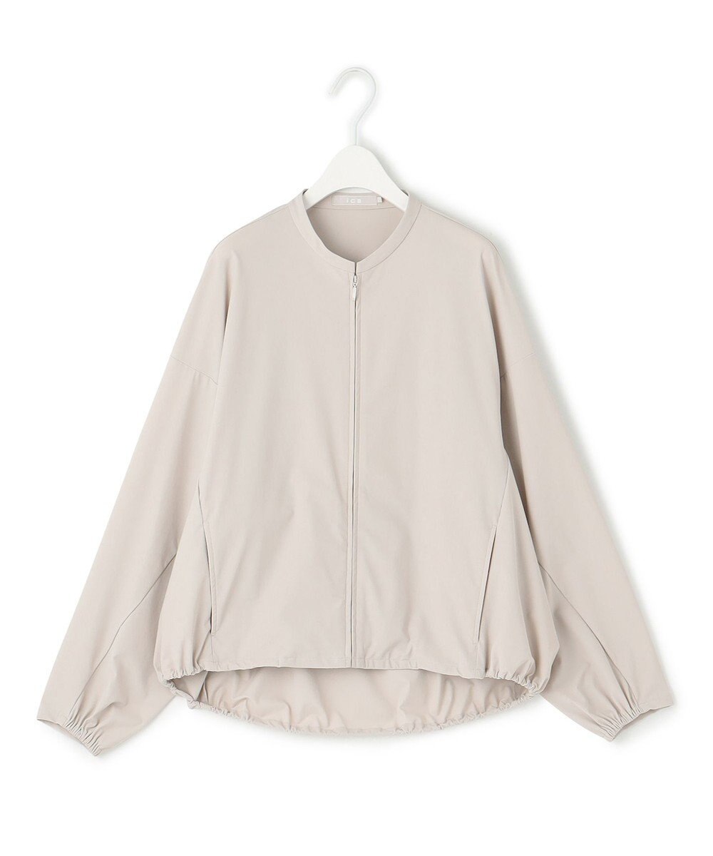 ICB 【接触冷感・UVカット・洗える】アトラストリコット ジップアップブルゾン 