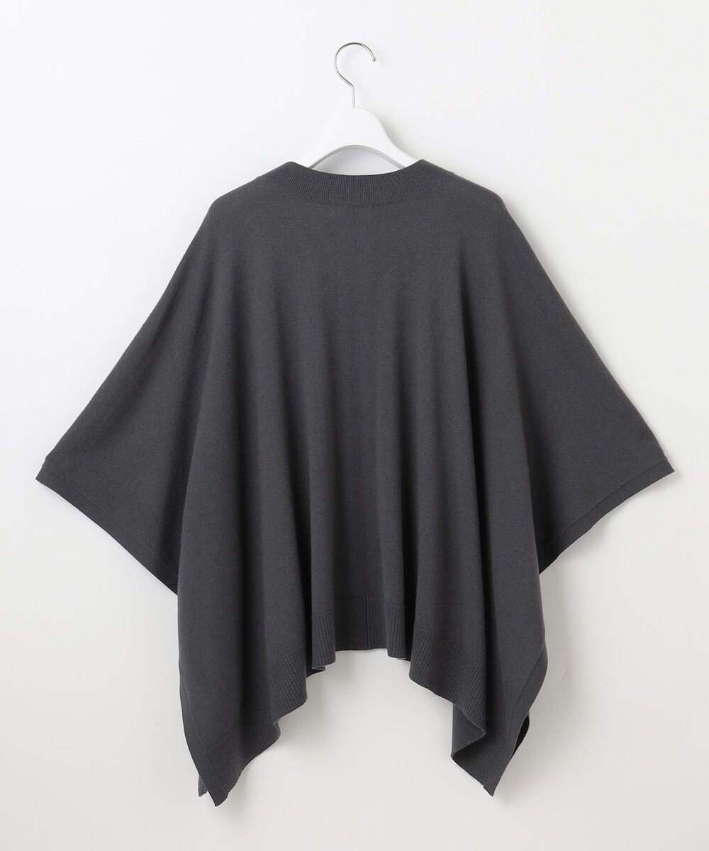 J.PRESS LADIES S 【洗える】SOFT TOUCH WOOL ニット ポンチョ 
