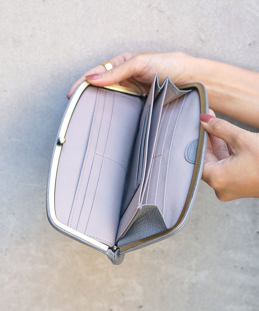 FOLNA RD ロング天溝がま口 財布 