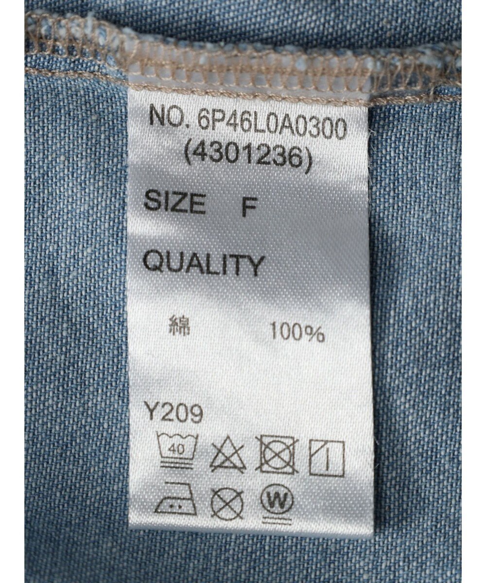 Green Parks ・ＳＵＧＡＲ　ＳＰＯＯＮ　クロップドデニムシャツ 