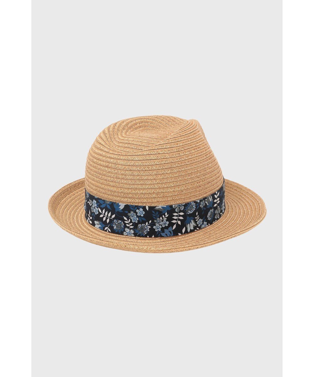 DAKS リバティプリントマニッシュペーパーブレードハット 